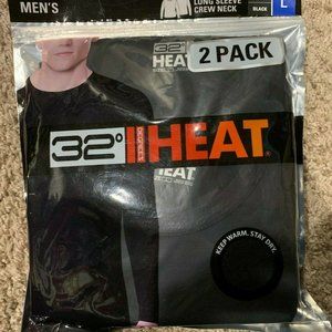 COPY - 32 Degrees Heat Mens Base Layer Shirt 2 Pack